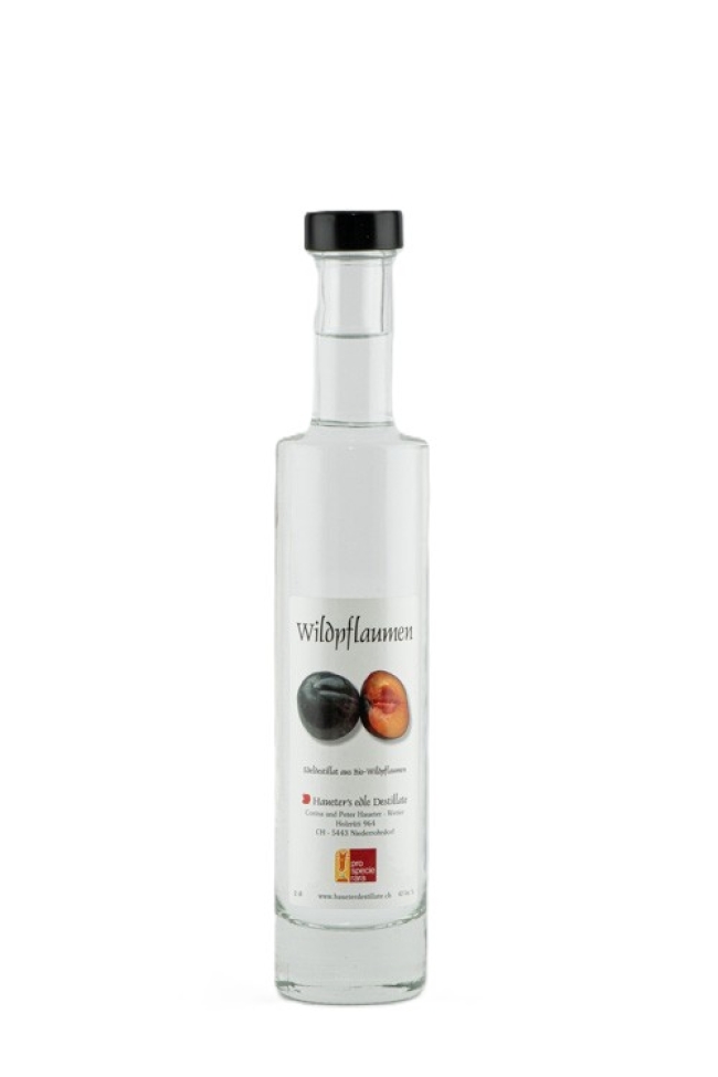 Edeldestillat aus Wildpflaumen 2dl
